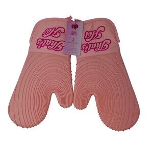 Paris Hilton Oven Mitt Set with Iconic That's HOT Design NWT